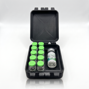 Peptide Bewaarkoffer Compact 10 vials + BAC-vak